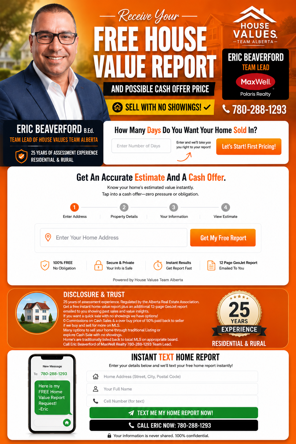 House Value Report and Cash Offer Options